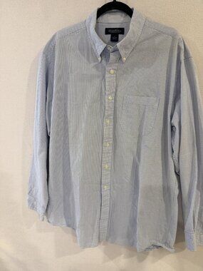 Brooks Brothers Seersucker Button Down Men's shirt Sz XL